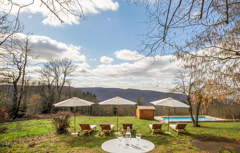 Maison 10 pers., piscine chauffée à Saint-Amans-Valtoret - Photo 12