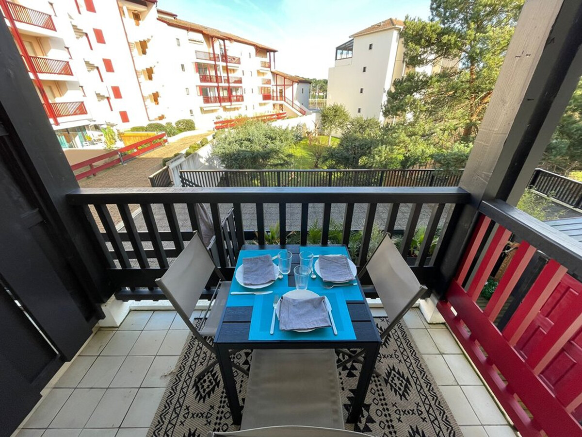 Studio rénové au port de Capbreton, terrasse vue - Photo 6