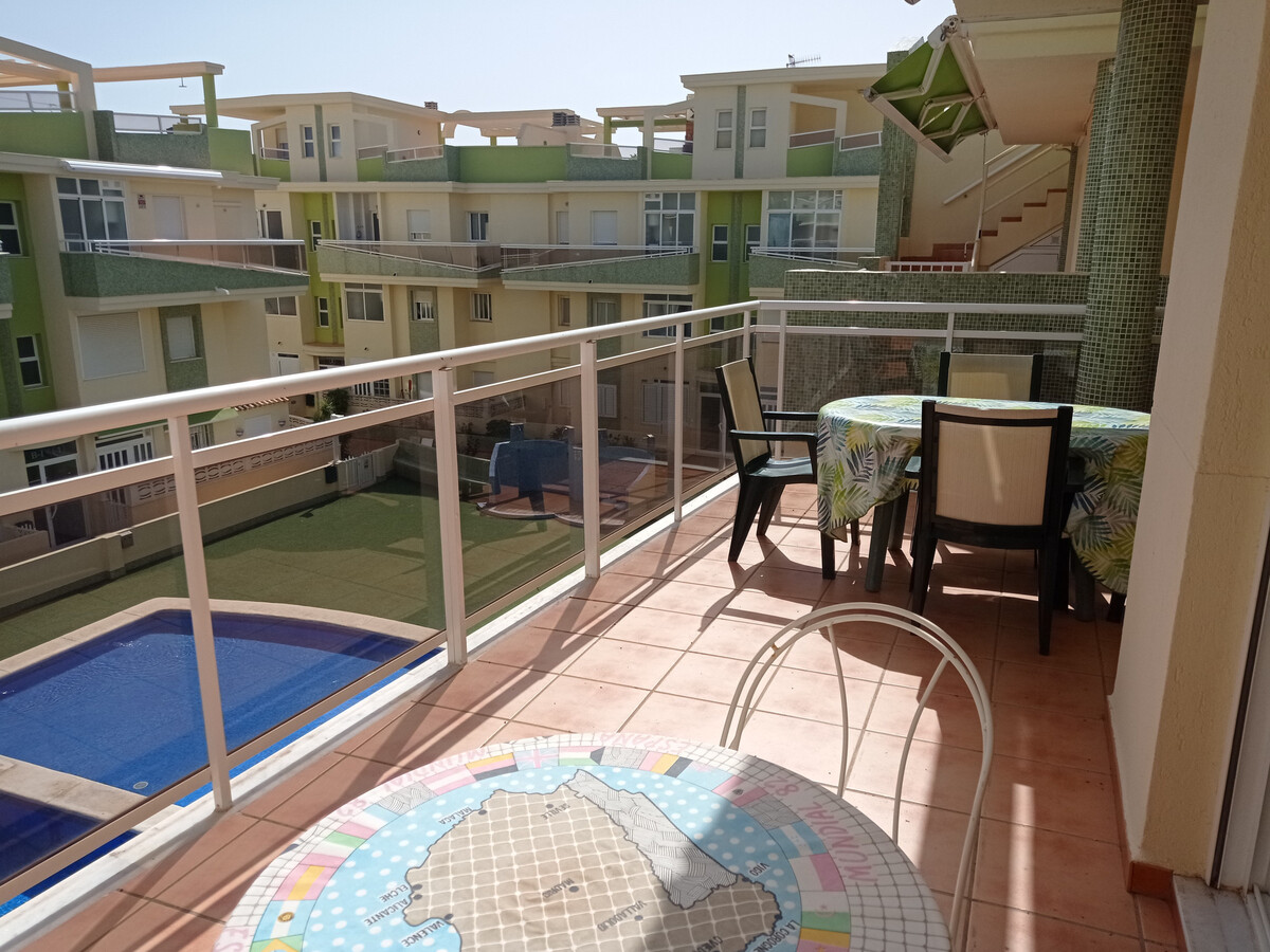 Penthouse à Xeraco, 130m de la plage avec solarium - Photo 10