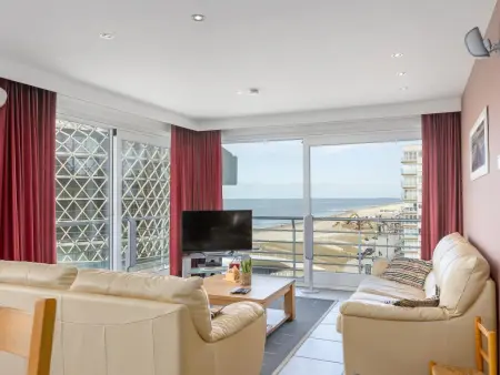 Appartement d'angle vue mer et casino, Middelkerke : photo 2