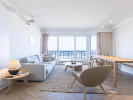 Location appartement à Middelkerke, Appartement avec vue frontale sur la mer