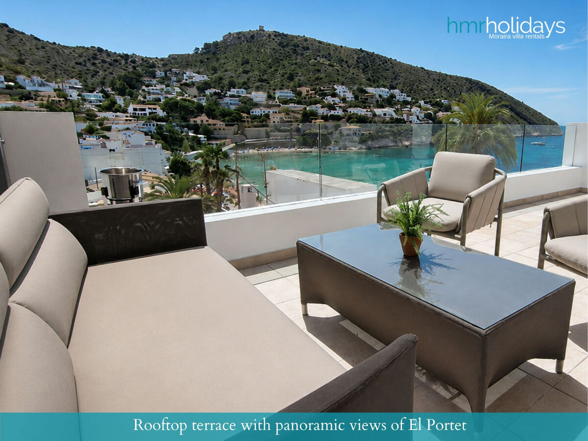 Penthouse Guatipiti à Moraira, vue mer à 50 m de plage - Photo 1