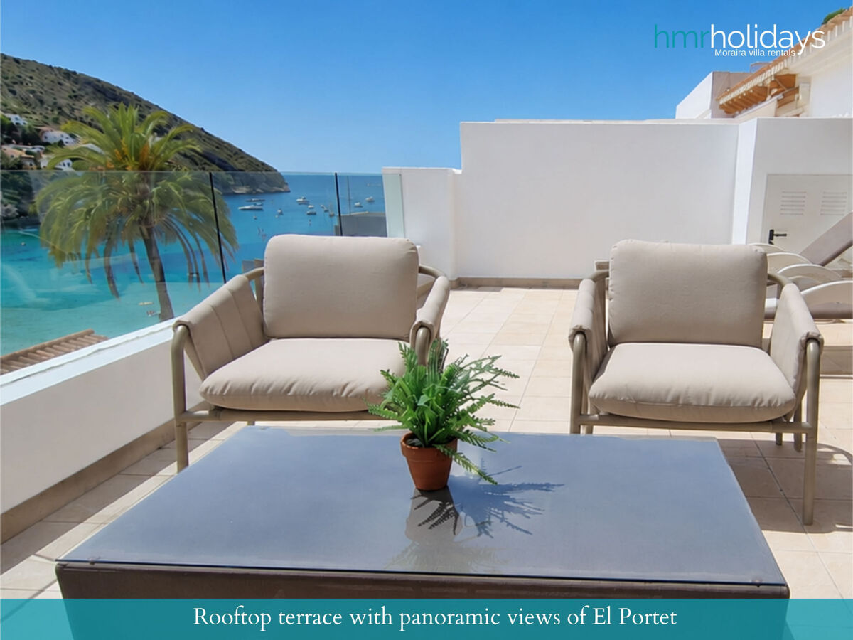 Penthouse Guatipiti à Moraira, vue mer à 50 m de plage - Photo 3