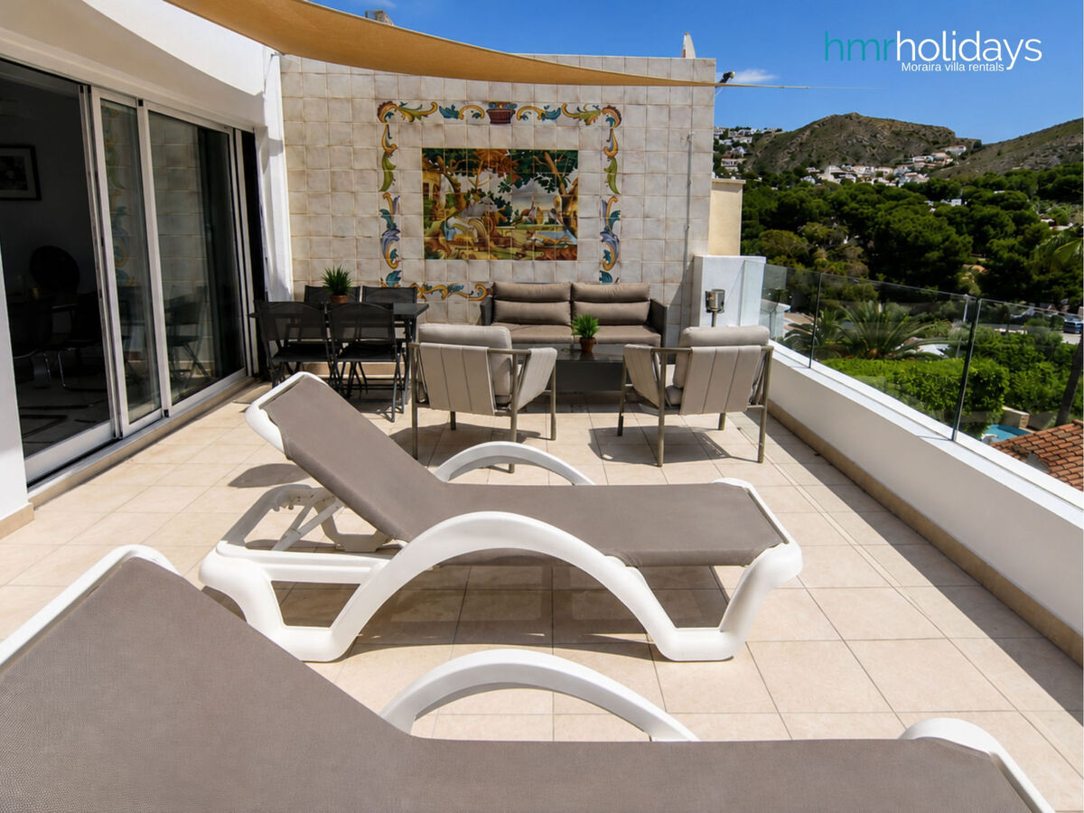 Penthouse Guatipiti à Moraira, vue mer à 50 m de plage - Photo 4