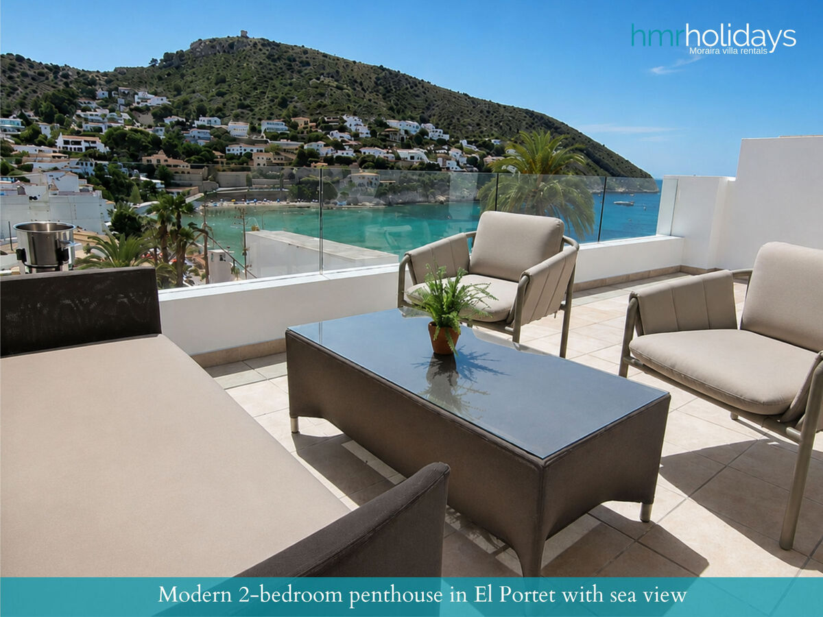 Penthouse Guatipiti à Moraira, vue mer à 50 m de plage - Photo 8