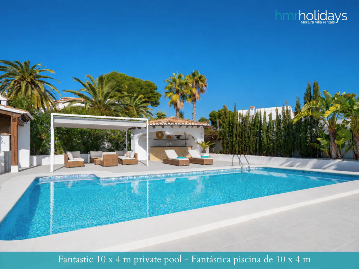 Villa Bonita Moraira : 4 chambres, piscine privée - Photo 2