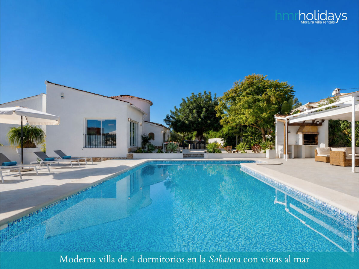Villa Bonita Moraira : 4 chambres, piscine privée - Photo 3