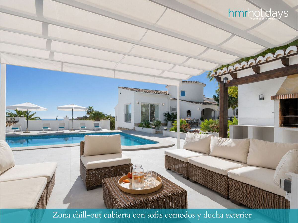Villa Bonita Moraira : 4 chambres, piscine privée - Photo 9