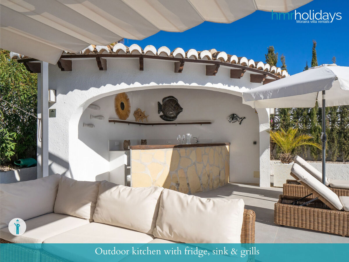 Villa Bonita Moraira : 4 chambres, piscine privée - Photo 15