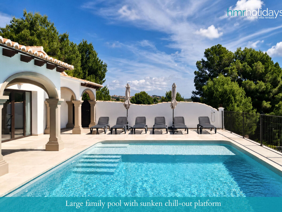 Villa Vesper à Moraira : 4 chambres, piscine privée - Photo 5