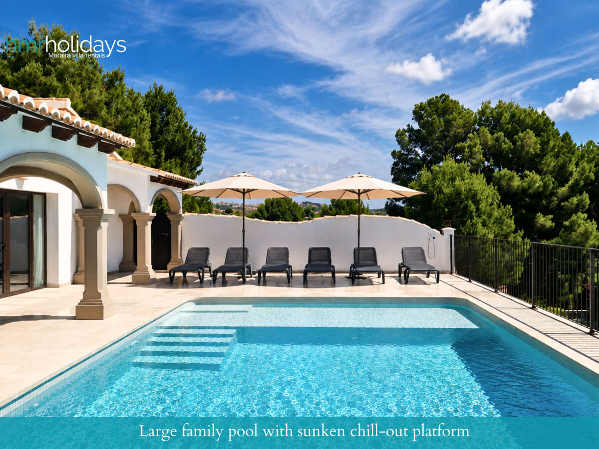 Villa Vesper à Moraira : 4 chambres, piscine privée - Photo 8