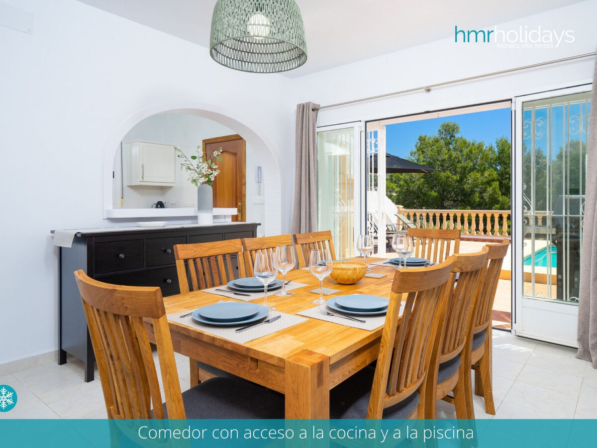 Villa Vesper à Moraira : 4 chambres, piscine privée - Photo 10