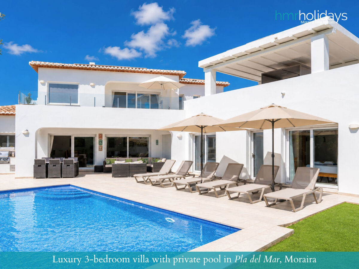 Villa La Colina, 3 chambres avec piscine à Moraira - Photo 3