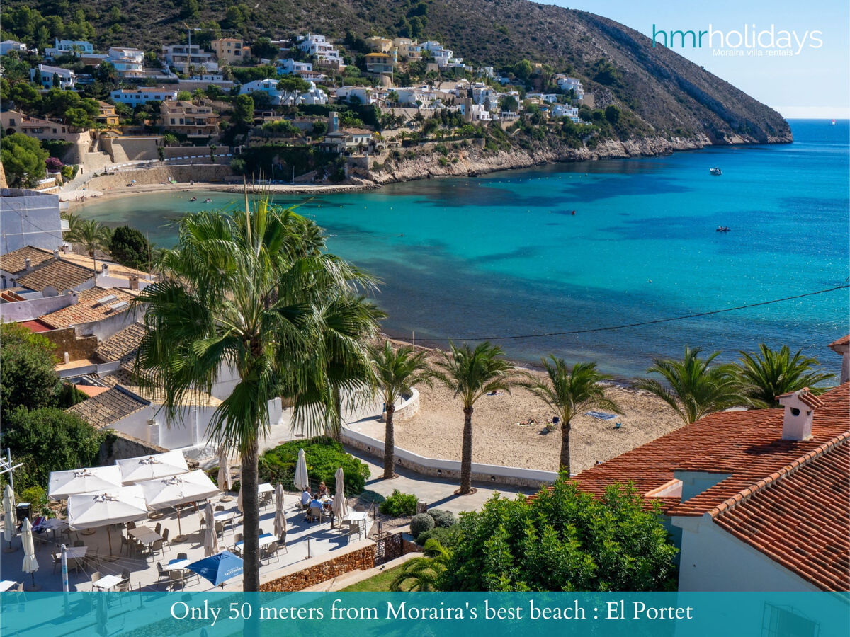 Ap. Bella Portet, 2 ch à 50 m de la plage à Moraira - Photo 4