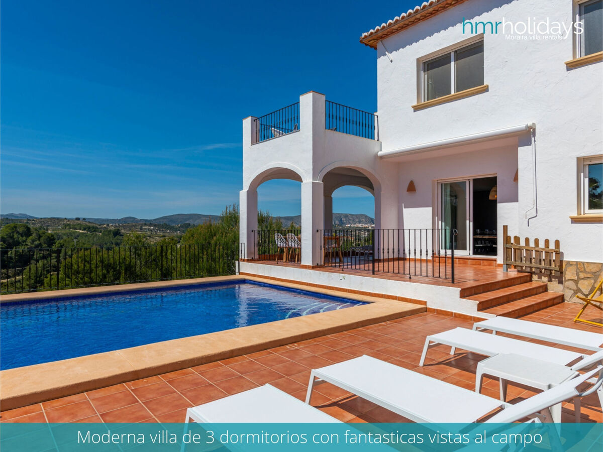Villa Carolina à Moraira : 3 chambres, piscine privée - Photo 3