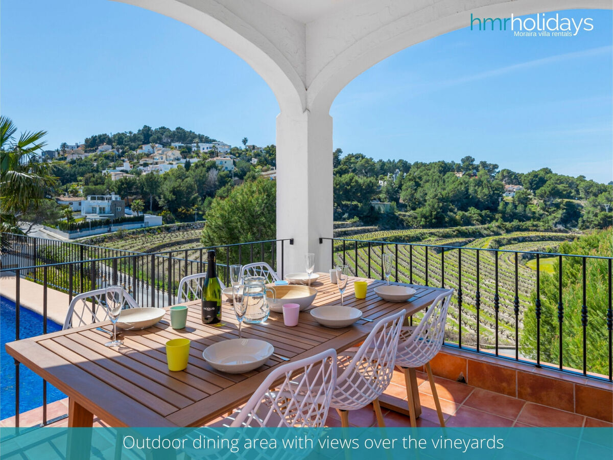 Villa Carolina à Moraira : 3 chambres, piscine privée - Photo 4