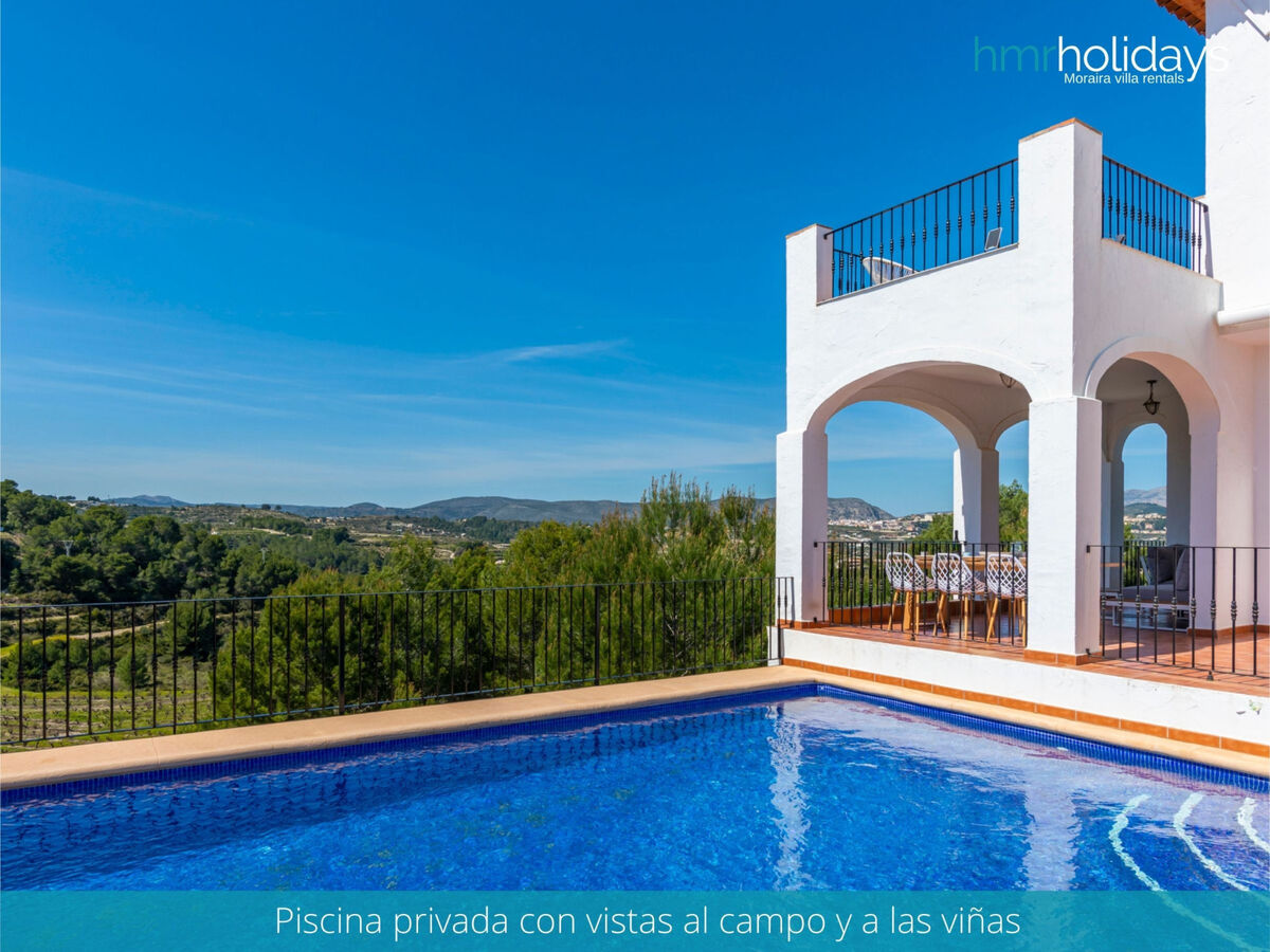 Villa Carolina à Moraira : 3 chambres, piscine privée - Photo 5