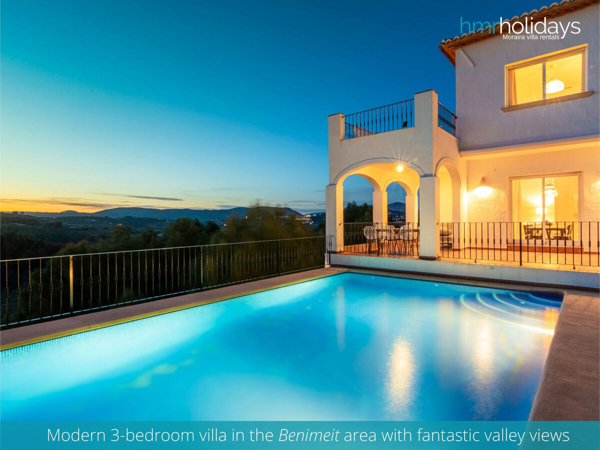 Villa Carolina à Moraira : 3 chambres, piscine privée - Photo 6