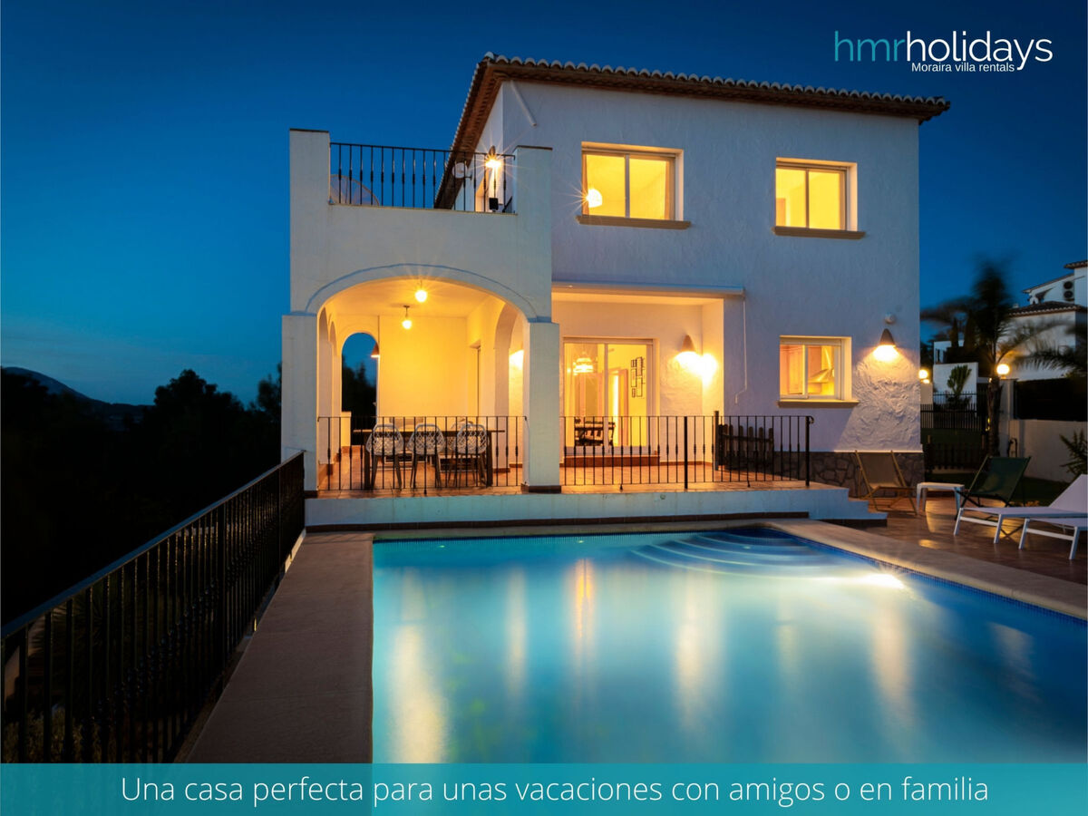 Villa Carolina à Moraira : 3 chambres, piscine privée - Photo 7
