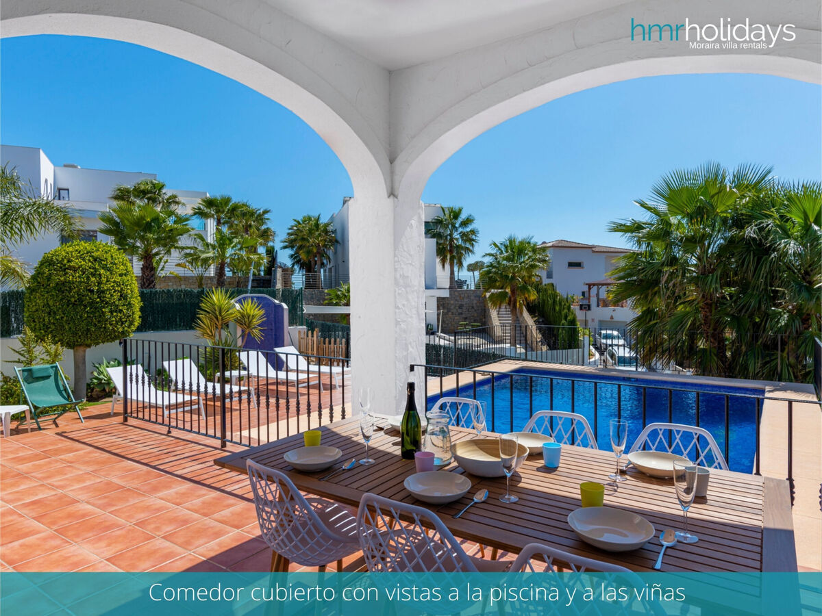 Villa Carolina à Moraira : 3 chambres, piscine privée - Photo 10