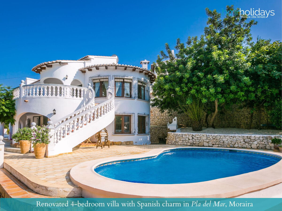 Villa Talia – Maison 4 chambres avec piscine à Moraira - Photo 15