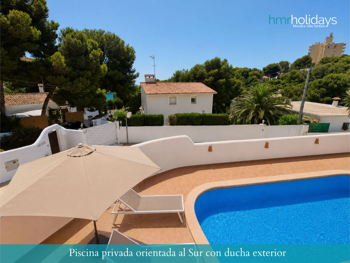 Villa Portina à Moraira : 3 chambres, piscine, 200 m plage - Photo 3