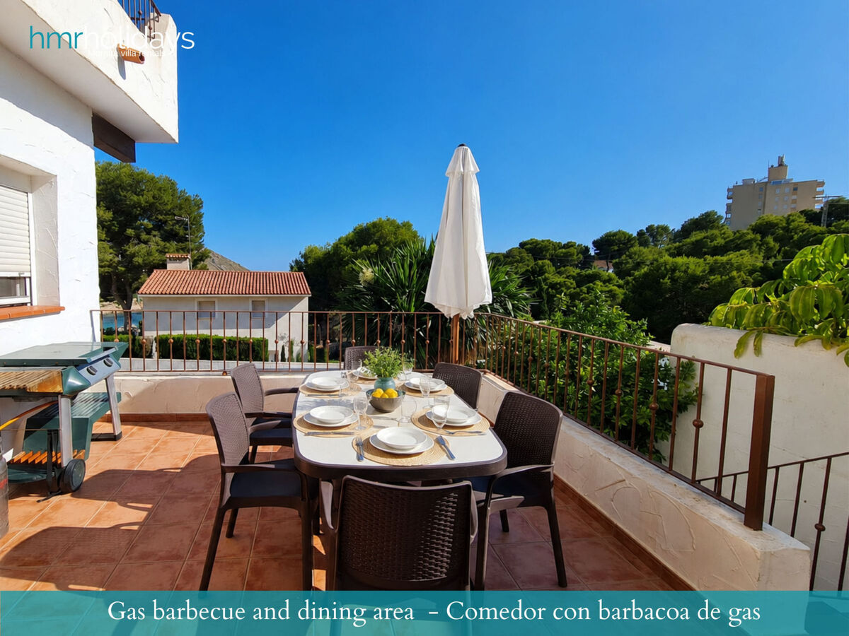 Villa Portina à Moraira : 3 chambres, piscine, 200 m plage - Photo 4