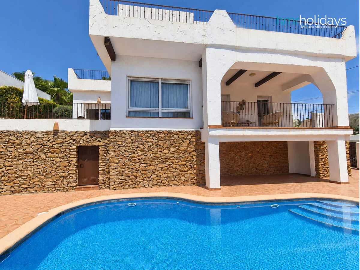 Villa Portina à Moraira : 3 chambres, piscine, 200 m plage - Photo 8