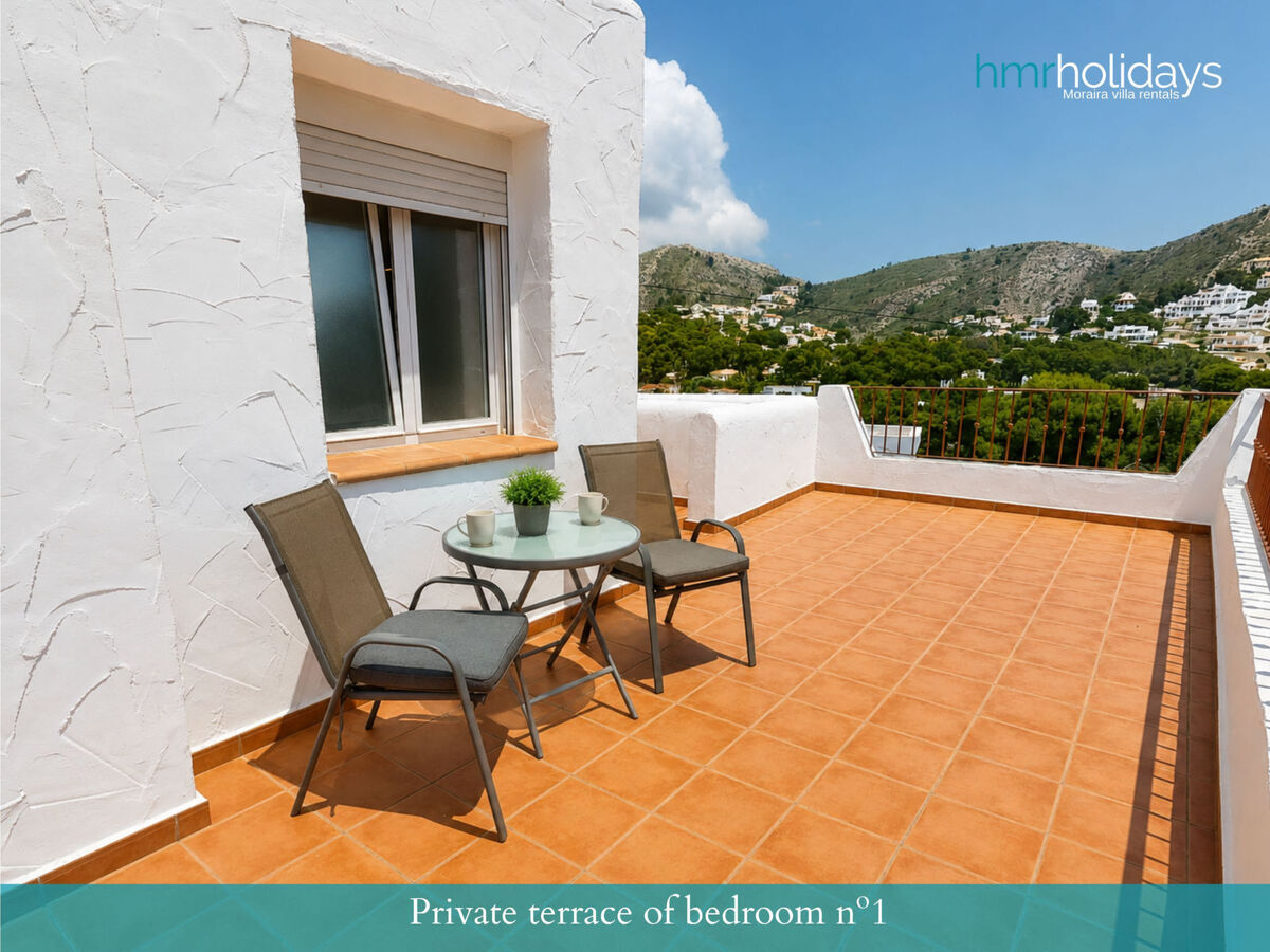 Villa Portina à Moraira : 3 chambres, piscine, 200 m plage - Photo 18