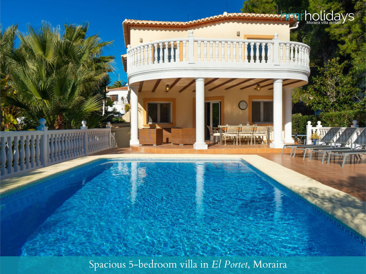 Villa Zaccori Moraira : 5 chambres, piscine privée - Photo 4