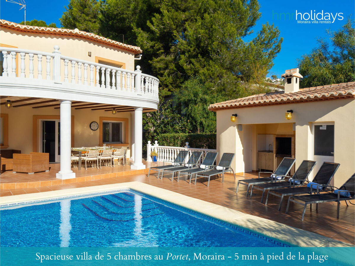 Villa Zaccori Moraira : 5 chambres, piscine privée - Photo 8