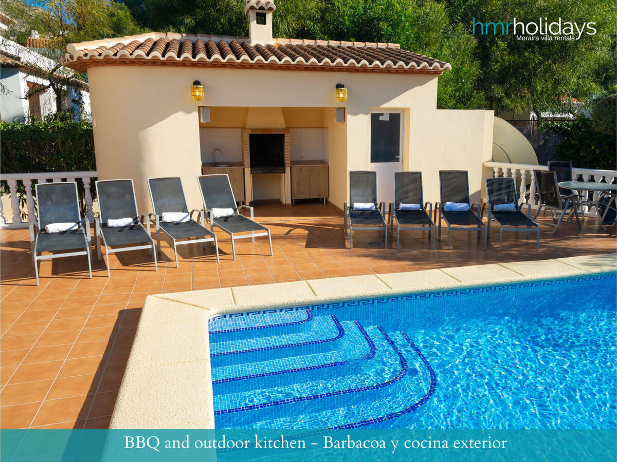 Villa Zaccori Moraira : 5 chambres, piscine privée - Photo 11