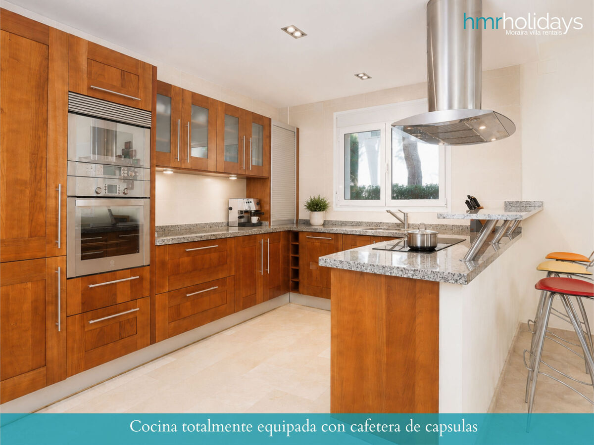 Villa Zaccori Moraira : 5 chambres, piscine privée - Photo 12