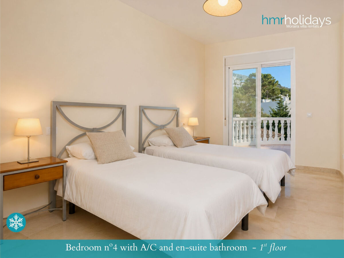 Villa Zaccori Moraira : 5 chambres, piscine privée - Photo 25