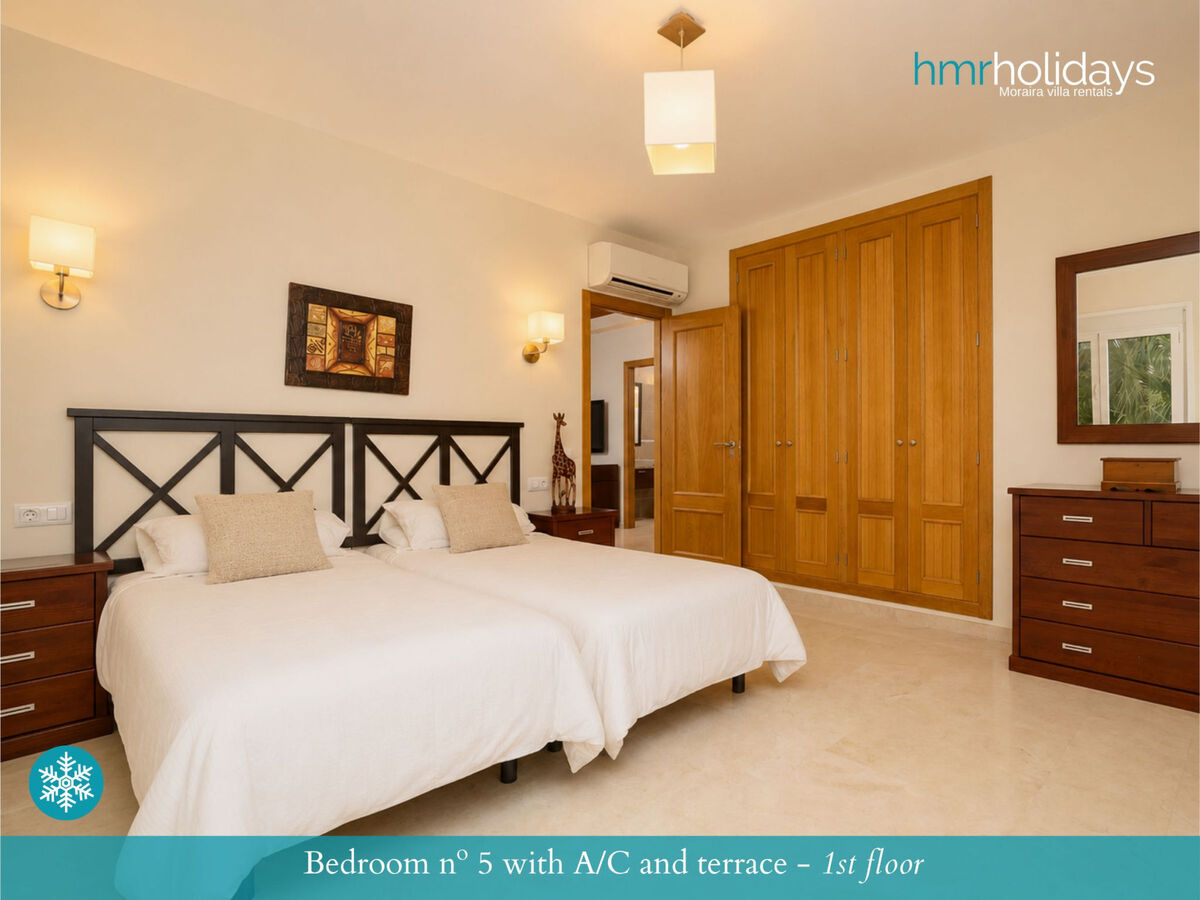 Villa Zaccori Moraira : 5 chambres, piscine privée - Photo 29