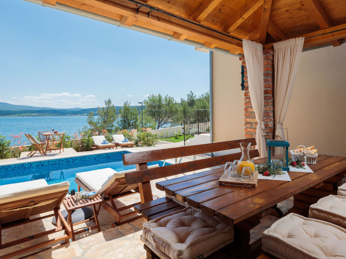 Villa Noa à Pridraga : piscine chauffée & vue mer - Photo 8