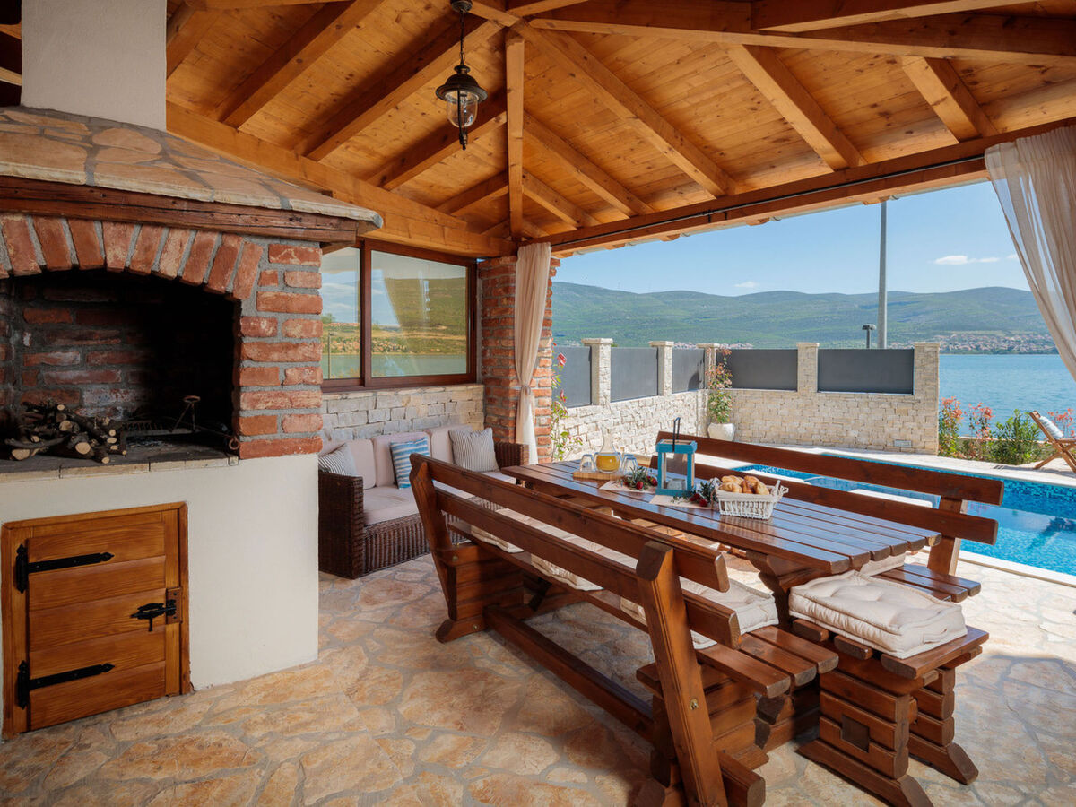Villa Noa à Pridraga : piscine chauffée & vue mer - Photo 9