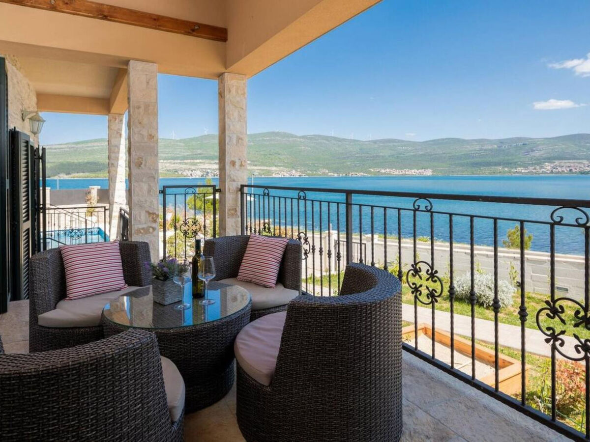 Villa Noa à Pridraga : piscine chauffée & vue mer - Photo 12