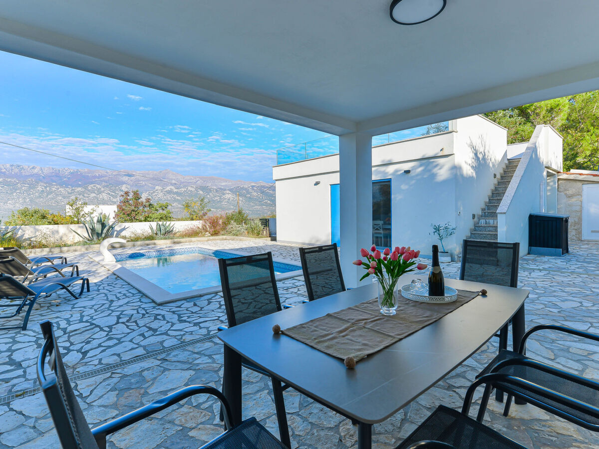 Villa Anna à Vinjerac : piscine privée et vue mer - Photo 3