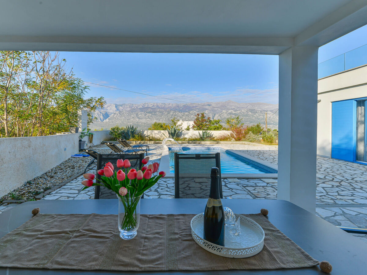 Villa Anna à Vinjerac : piscine privée et vue mer - Photo 4