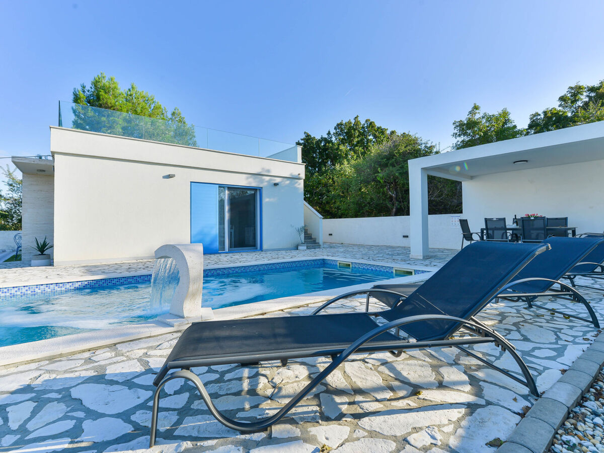 Villa Anna à Vinjerac : piscine privée et vue mer - Photo 6