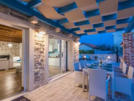Stone Villa Gelosia Rustica with heated pool, Maison 6 personnes à Zadar Bibinje - Photo 16