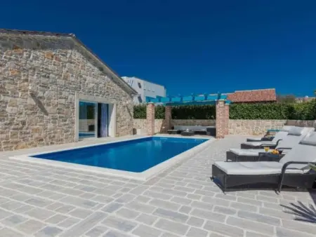 Stone Villa Gelosia Rustica with heated pool, Maison 6 personnes à Zadar Bibinje - Photo 19