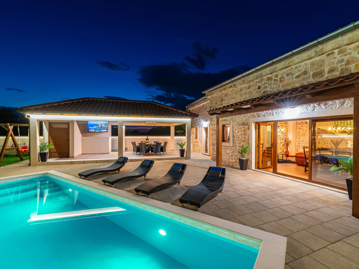 Villa Miandri, 10 pers., piscine chauffée à Debeljak - Photo 53
