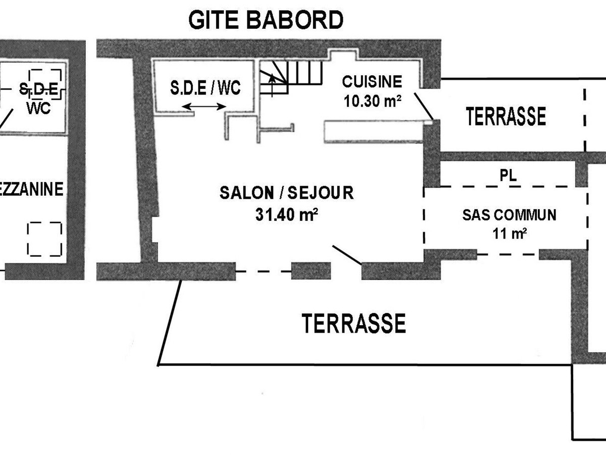 Gîte Bâbord à Guérande : 5 pers., terrasses 100m², animaux acceptés - Photo 15