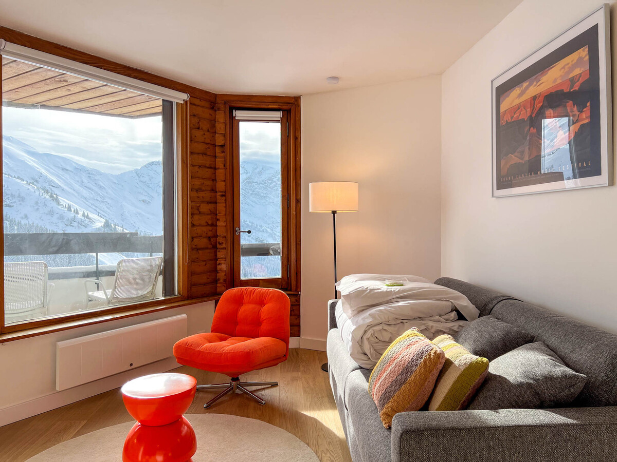 Studio rénové 28 m² balcon Sud, vue montagne Avoriaz - Photo 1