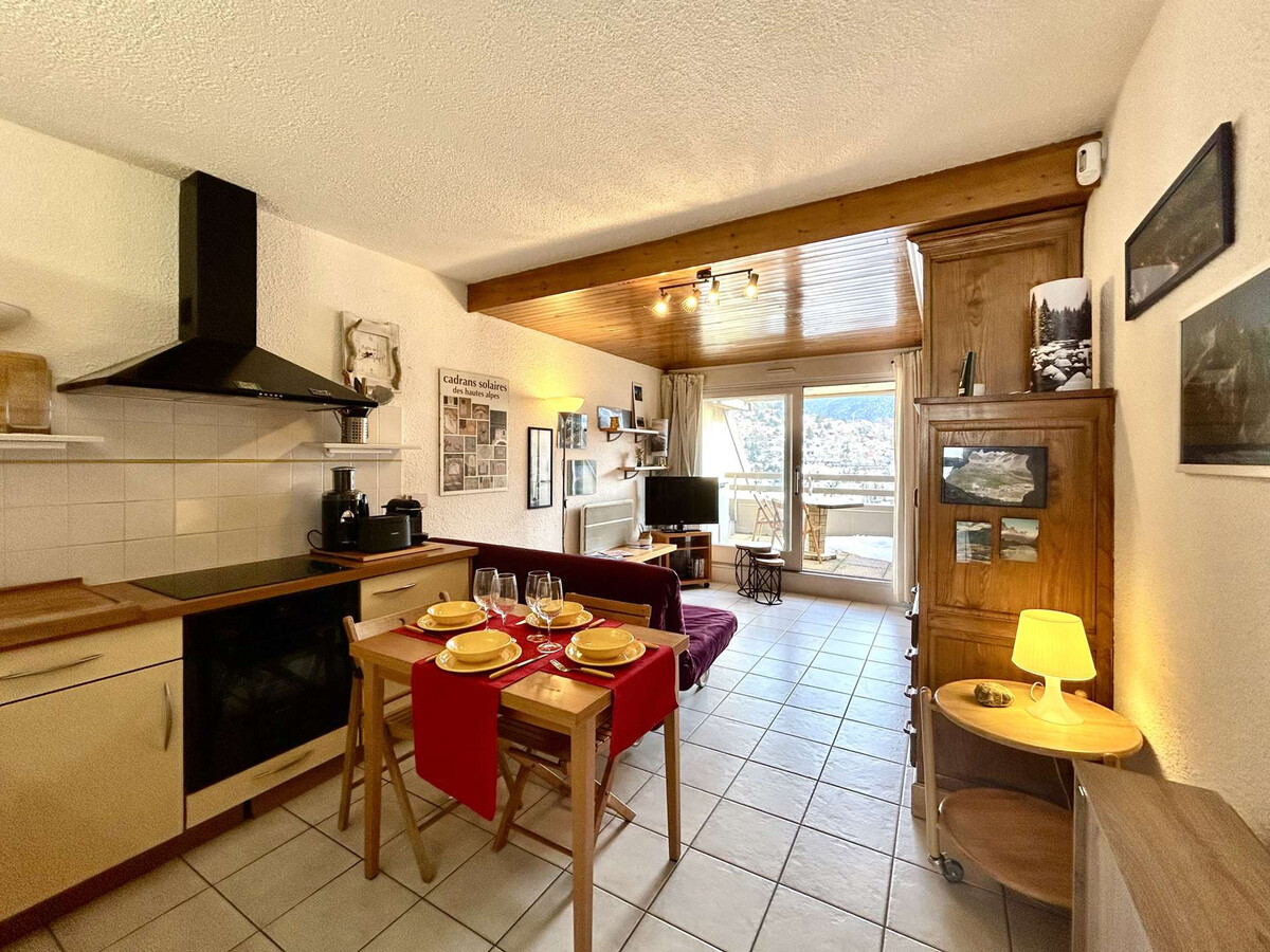 Studio 4 pers. Briançon, vue fortifications Vauban - Photo 9