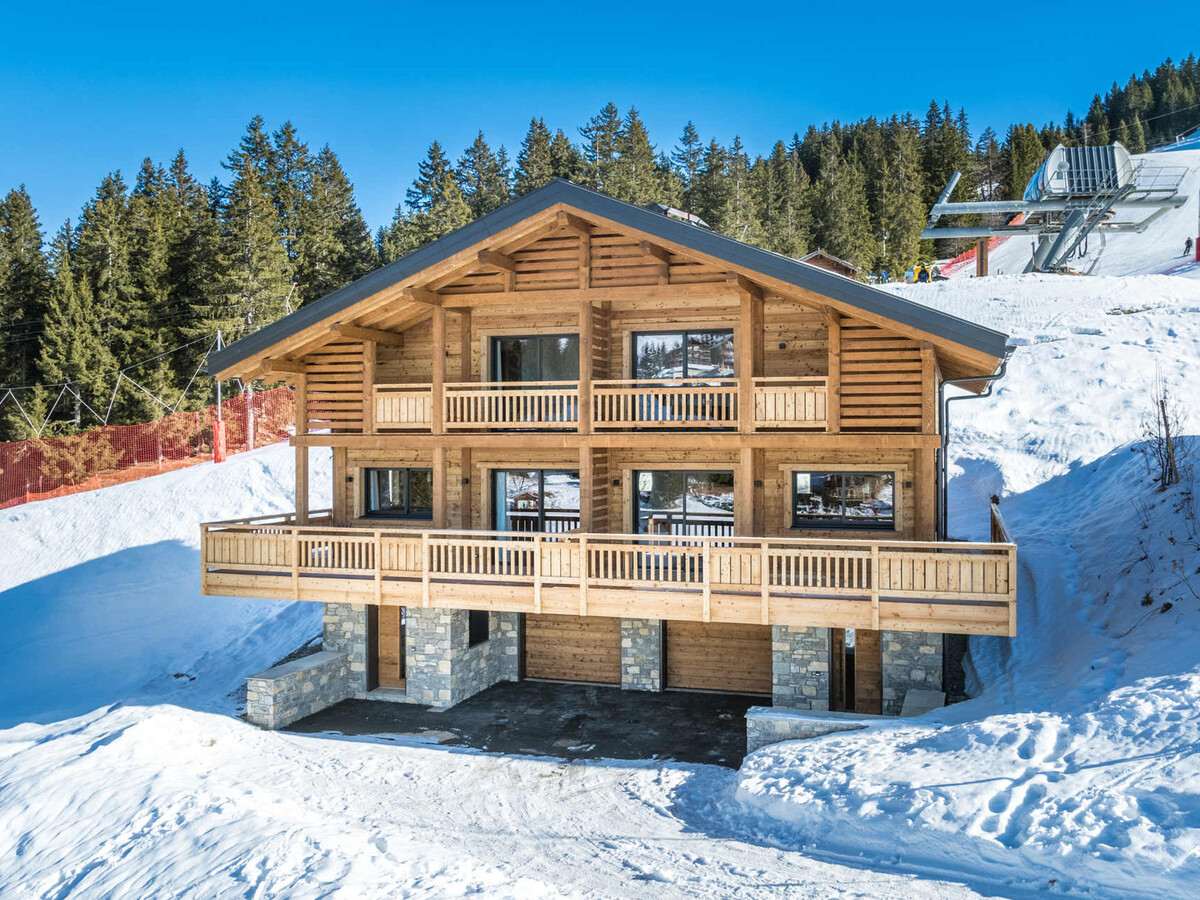 Demi-chalet ski-in 3 chambres, garage privé à La Clusaz - Photo 14