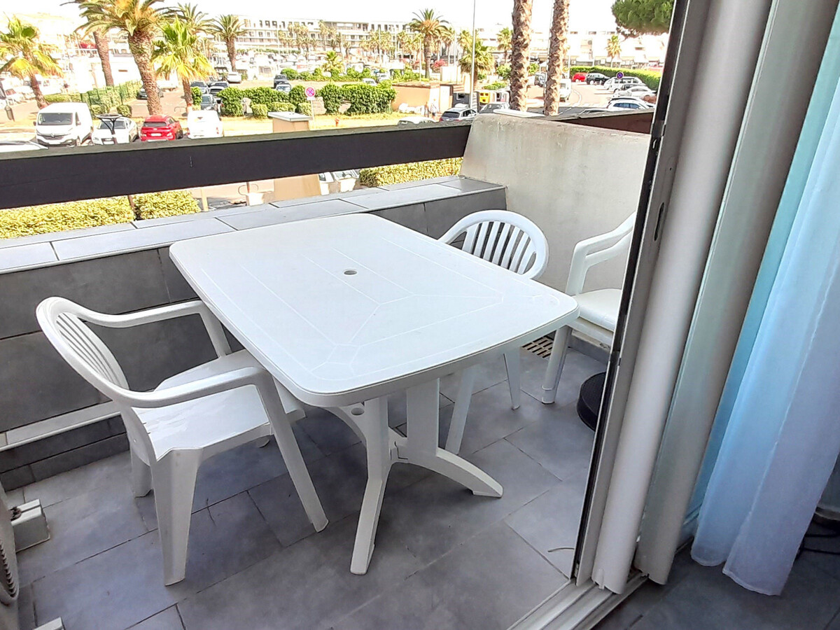 Studio climatisé 2 pers. avec balcon à Cap d'Agde - Photo 2