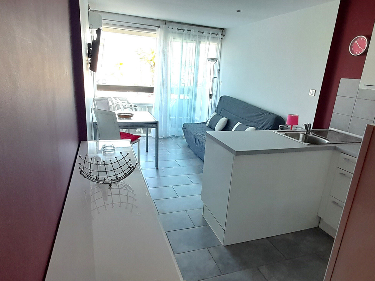 Studio climatisé 2 pers. avec balcon à Cap d'Agde - Photo 5